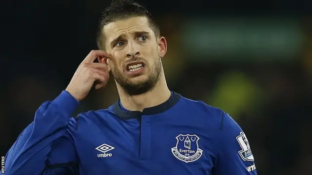 Everton's Kevin Mirallas