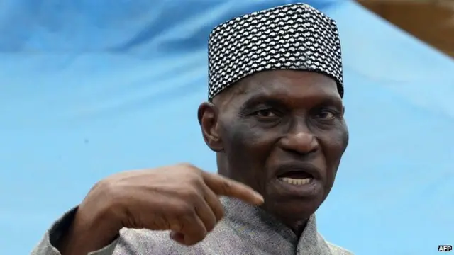 Former Senegal President Abdoulaye Wade