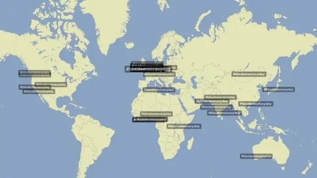 Trending map