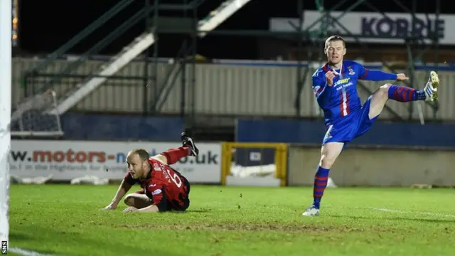 Billy McKay opens the scoring for Inverness