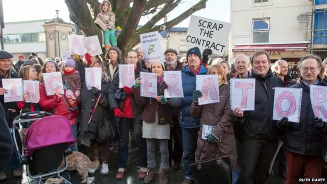 Stroud protest against incinerator