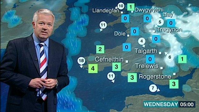 Derek Brockway reads weather