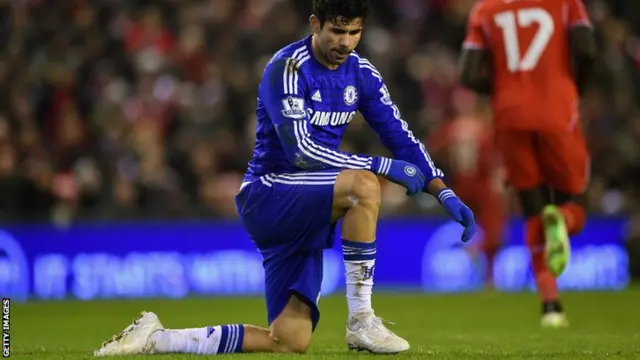 Chelsea striker Diego Costa