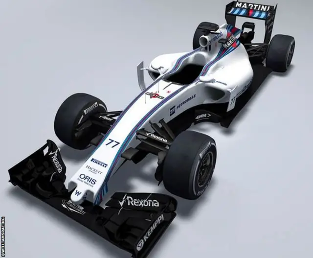 The new Williams FW37