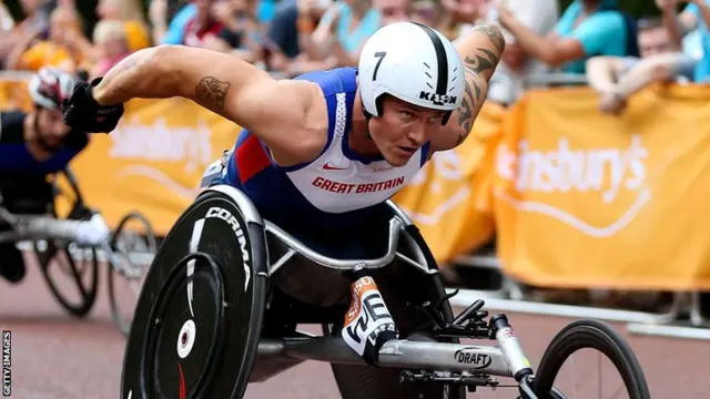 Wheelchair racer David Weir