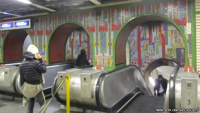 Mosaics on the Underground
