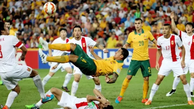 Australia's Tim Cahill