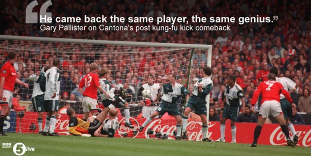 Pallister on Cantona