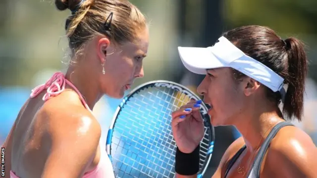 Heather Watson and Alexandra Panova