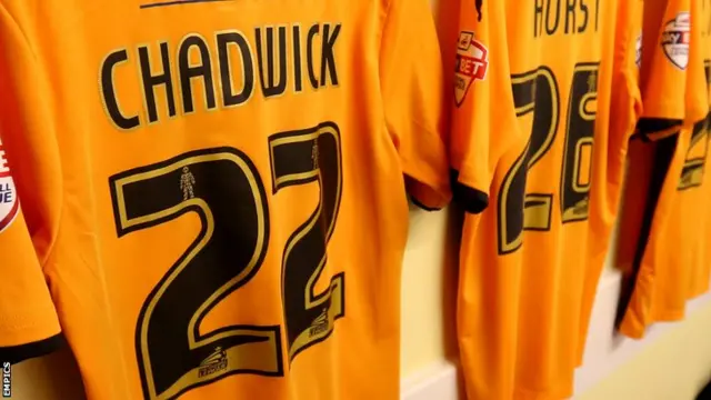 Cambridge United player Luke Chadwick's shirt