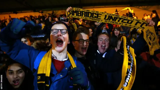 Cambridge fans