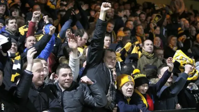 Cambridge United fans