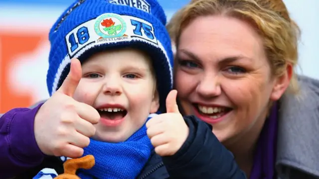 Blackburn Rovers fan