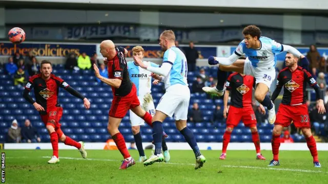 Rudy Gestede scores for Blackburn