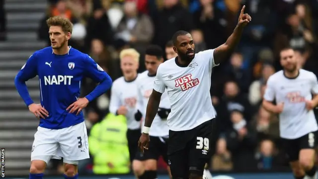 Darren Bent celebrates