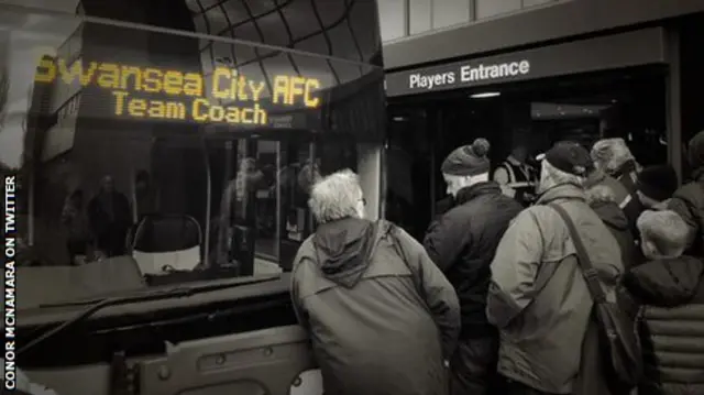 Swansea City bus