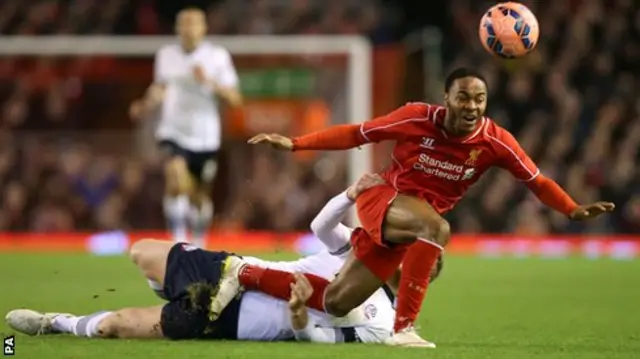 Raheem Sterling of Liverpol