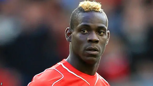 Liverpool striker Mario Balotelli