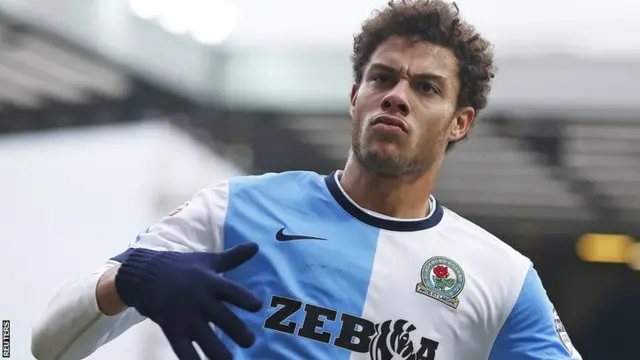 Blackburn striker Rudy Gestede