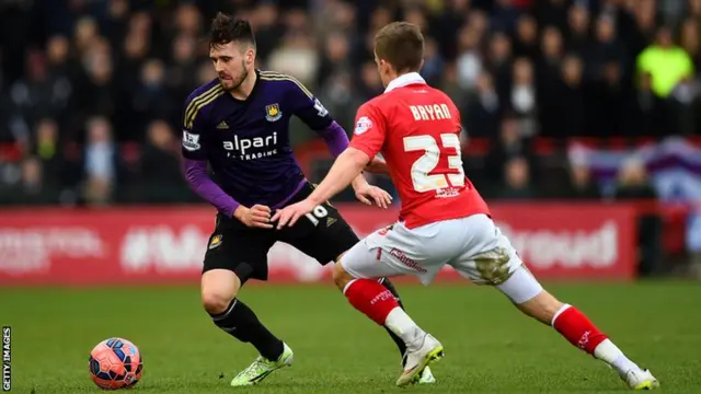 Carl Jenkinson on the ball