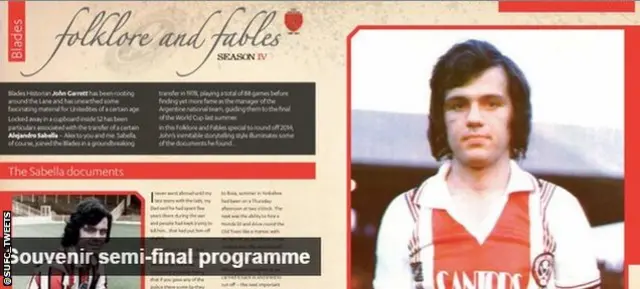 Sheffield United match programme