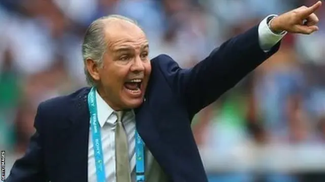 Argentina manager Alejandro Sabella