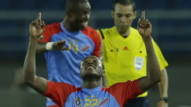 DR Congo celebrate