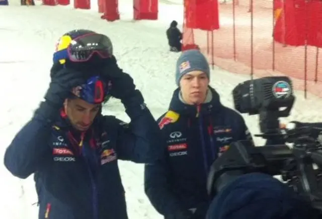 Danii Kvyat and Daniel Ricciardo