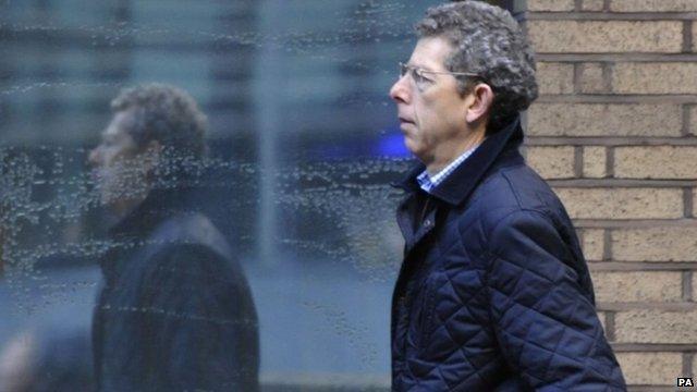 David Lowe arriving at court earlier in January