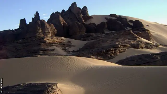 Desert in Algeria