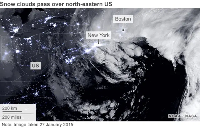 A sat view of the storm