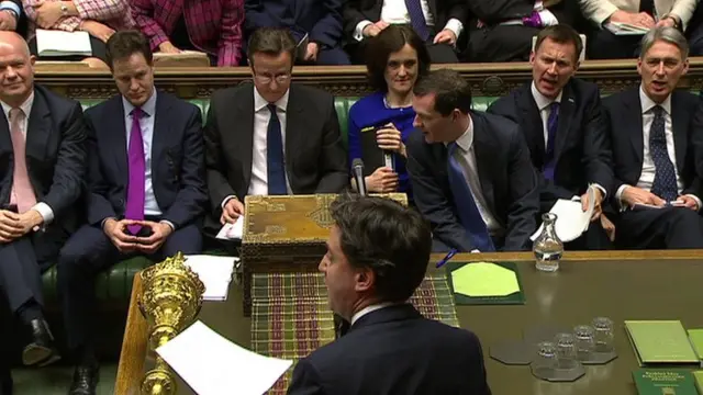 Ed Miliband in the Commons