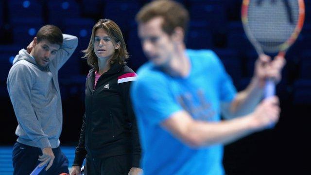 Dani Vallverdu, Amelie Mauresmo, Andy Murray