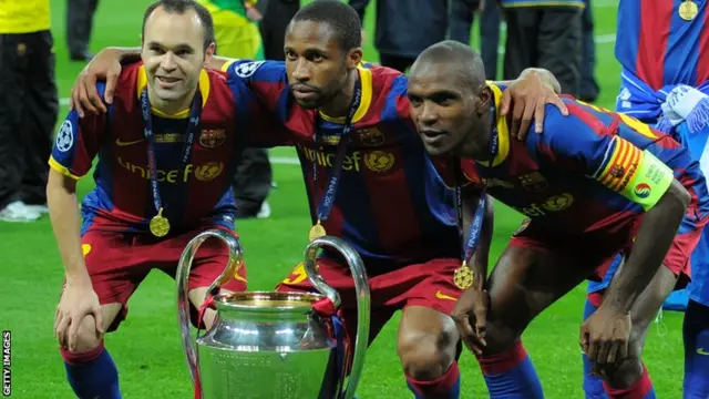 Iniesta, Keita and Abidal