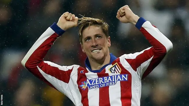 Atletico Madrid striker Fernando Torres