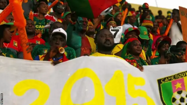 Cameroon fans