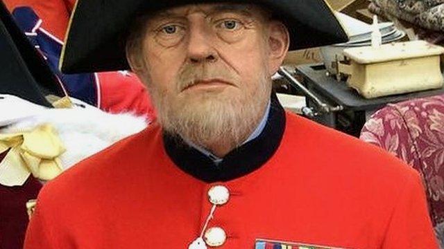 War figure of a Chelsea Pensioner