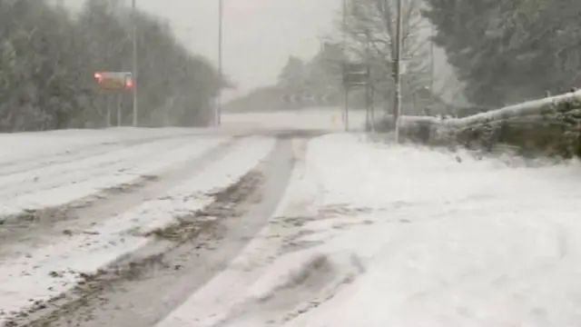 Snow on Woodhead Pass