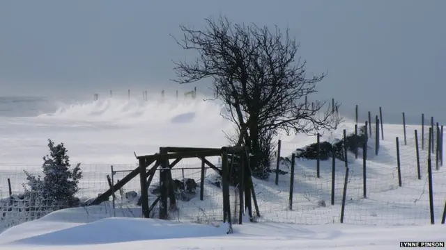 Snowdrifts at Penistone