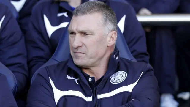 Leicester manager Nigel Pearson