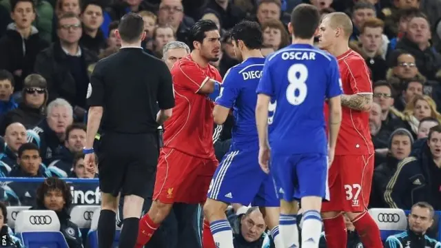 Emre Can and Diego Costa