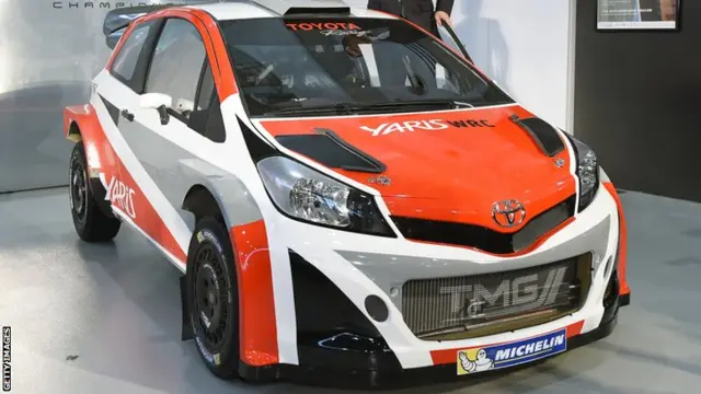 Toyota Yaris WRC car