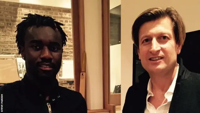 Steve Parish and Papa Souare