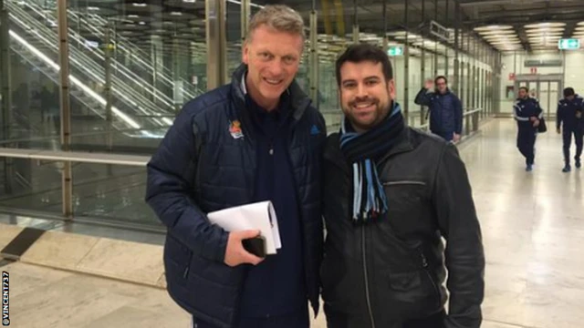 David Moyes and a fan