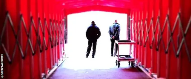 Old Trafford tunnel