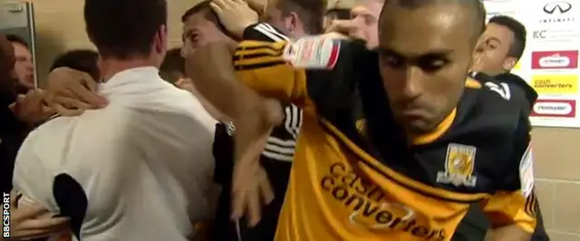 Ahmed Elmohamady dances