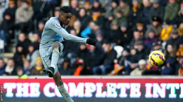 Sammy Ameobi shoots