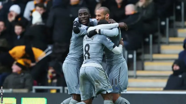 Yoan Gouffran celebrates his goal