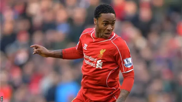 Raheem Sterling in action