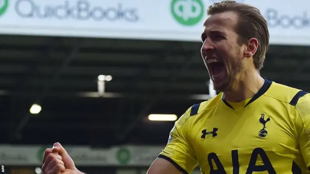 Tottenham striker Harry Kane